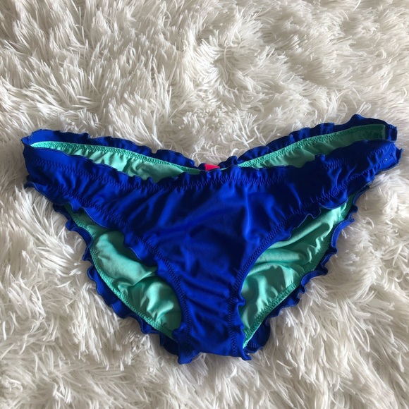 NEW VICTORIA SECRET CHEEKY RUFFLE BIKINI BOTTOM S - Picture 6 of 6